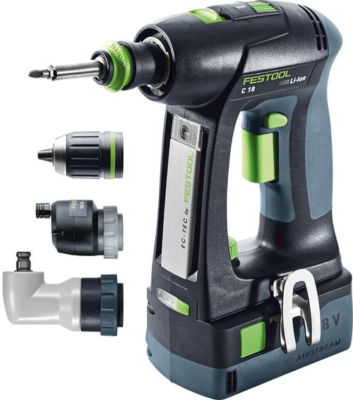Festool baterijski zavijač/bušilica C 18 Li 5,2-Set
