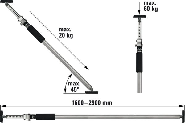 Bessey podupirač za ploče ST290