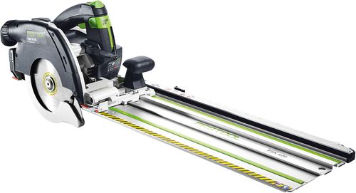 Festool baterijska uranjajuča kružna pila HKC 55 Li 5,2  EBI-Set-SCA-FSK 420