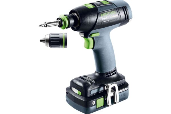 Festool baterijski zavijač/bušilica T 18+3 HPC 4,0 I-Set