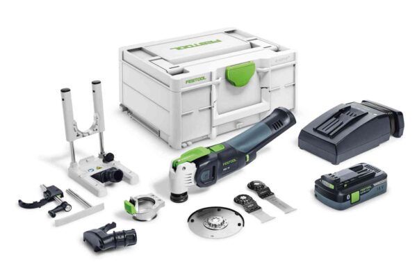 Festool pila oscilatorska baterijska OSC 18 HPC 4,0 EI-Set VECTURO