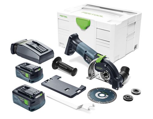 Festool baterijski sustav dijamantnog rezanja DSC-AGC 18-125 FH Li 5,2 EBI-Plus
