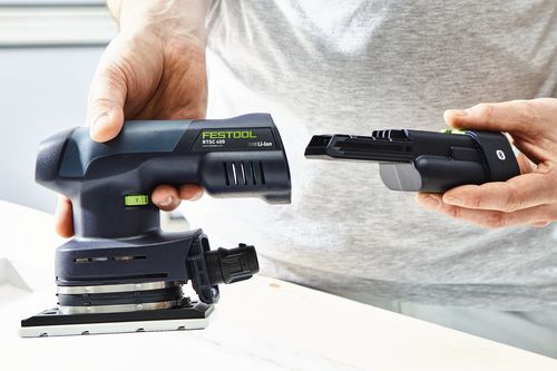 Festool baterijska brusilica ekscentrična RTSC 400 Li 3,0 I-Plus
