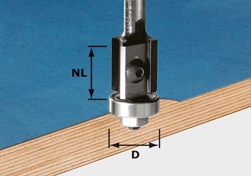 Festool glodalo za obrezivanje rubova sa izmjenjivim nožićima HW S8 D19 /NL20