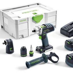 Festool baterijski zavijač/ bušilica QUADRIVE DRC 18/4 Li 5,2-Set-SCA