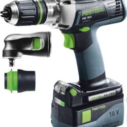Festool baterijska udarna bušilica QUADRIVE PDC 18/4 Li 5,2-Set-SCA