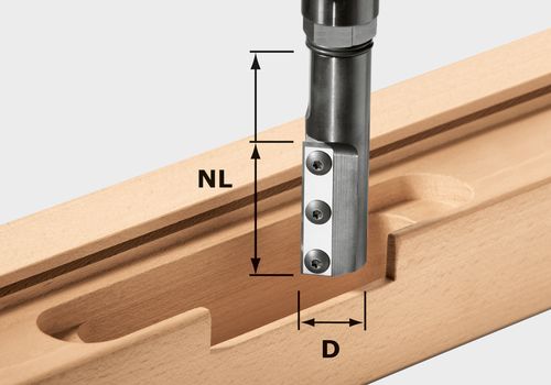 Festool glodalo za skrivene pante sa izmjenjivim nožićima
