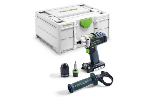 Festool baterijski zavijač/ bušilica QUADRIVE DRC 18/4 Li Basic