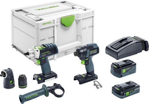 Festool baterijski impulsni odvijač TID18 5,2/4,0 I-Set PDC18