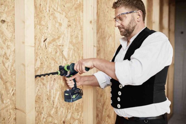 Festool baterijska udarna bušilica QUADRIVE TPC 18/4 18/4 5,0/4,0 I-Set/XL