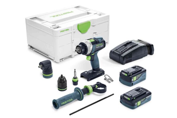 Festool baterijski zavijač/bušilica TDC 18/4 5,2/4 I-Set-SCA