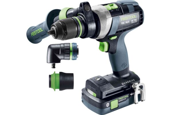 Festool baterijski zavijač/bušilica TDC 18/4 5,2/4 I-Set-SCA