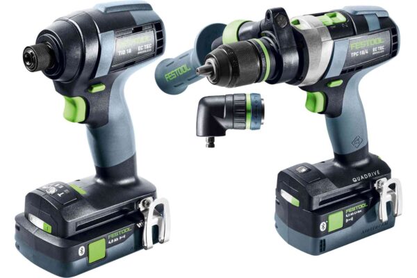 Festool set imp. zavijač i bušilica baterijski TID 18 5,0/4,0-Set TPC 18/4