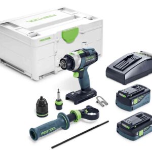 Festool baterijski zavijač/bušilica QUADRIVE TPC 18/4 5,2/4,0 I-Plus