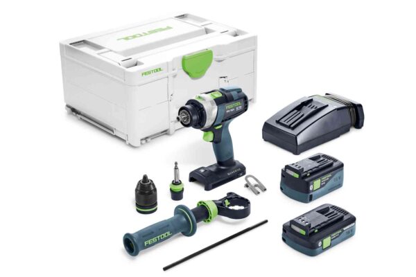 Festool baterijski zavijač/bušilica QUADRIVE TPC 18/4 5,2/4,0 I-Plus