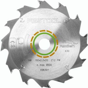Festool list kružne pile 160x2,2x20 PW12- Panter - za uzdužni rez