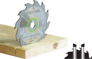 Festool list kružne pile 160x2,2x20 W18 - standardni list pile