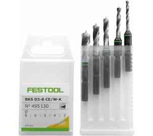 Festool Set svrdla za drvo BKS D 3-8 CE/W-K