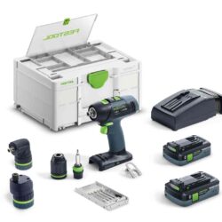 Festool baterijski zavijač/bušilica T 18+3 HPC 4,0 I-Set