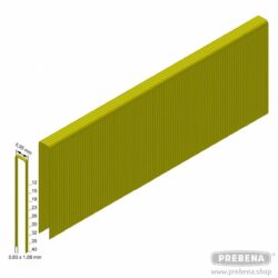 Prebena pocinčani ulošci obloženi smolom ES23CNKHA (5.200 kom)