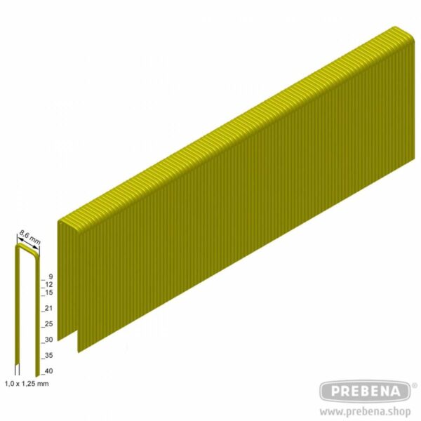 Prebena pocinčane igle/ulošci obložene smolom H15CNKHA (2.000 kom)