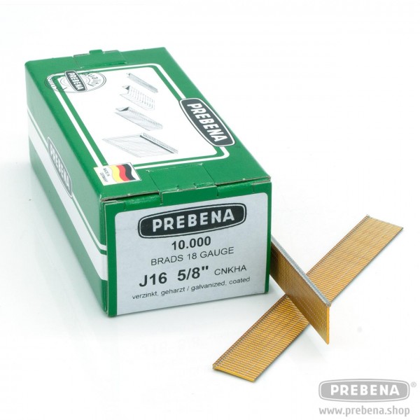 Prebena pocinčani čavli obloženi smolom J16CNKHA (10.000 kom)
