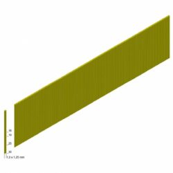 Prebena bezglave igle/ulošci obložene smolom GA19CNKHA (10.000 kom)