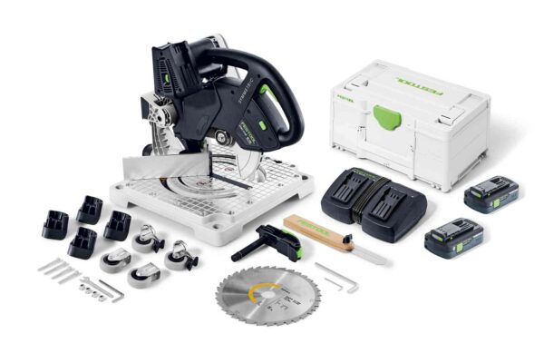 Festool akumulatorska preklopna pila SYMMETRIC SYMC 70 4,0 EBI-Plus
