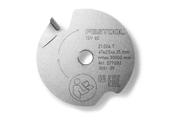 Festool List pile za rezanje UNIVERZALNI DIA 47x2,5x6,35 T1