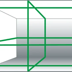 Nedo X-Liner 3D green samonivelirajući multi-linijski laserski mjerač