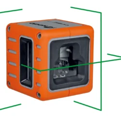 Nedo CUBE green, križni laserski nivelir