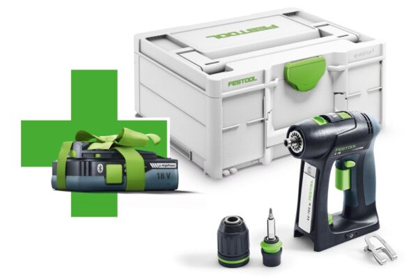 Festool baterijska bušilica C 18-Basic-4,0