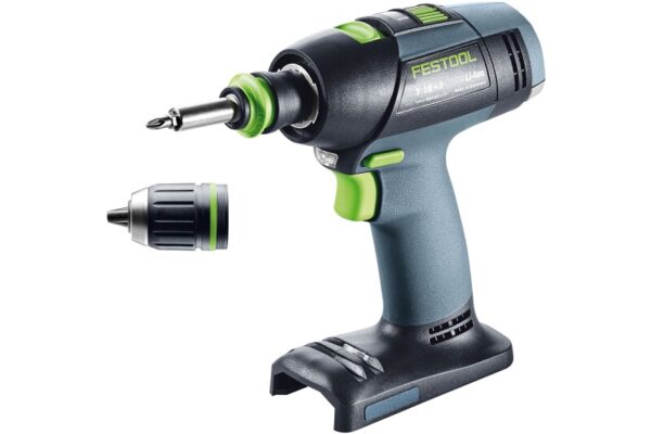 Festool baterijska bušilica T 18+3-Basic-4,0