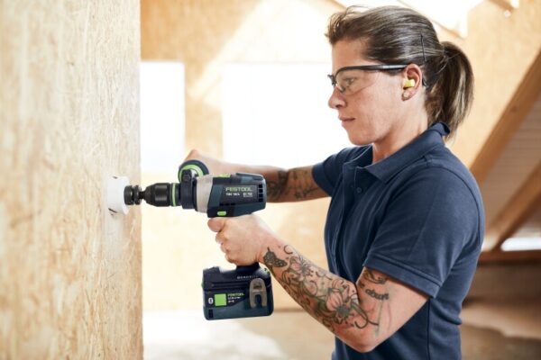 Festool baterijska udarna bušilica QUADRIVE TPC 18/4 I-Basic-5,0