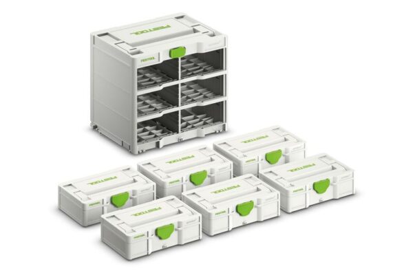 Festool Systainer³ stalak SYS3-RK/6 M 337-Set