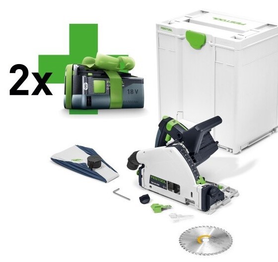 Festool baterijska pila za uranjanje TSC 55 KEB-Basic-5,0