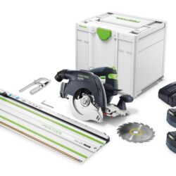 Festool baterijska uranjajuča kružna pila HKC 55 Li 5,0  EBI-Set-FSK 420