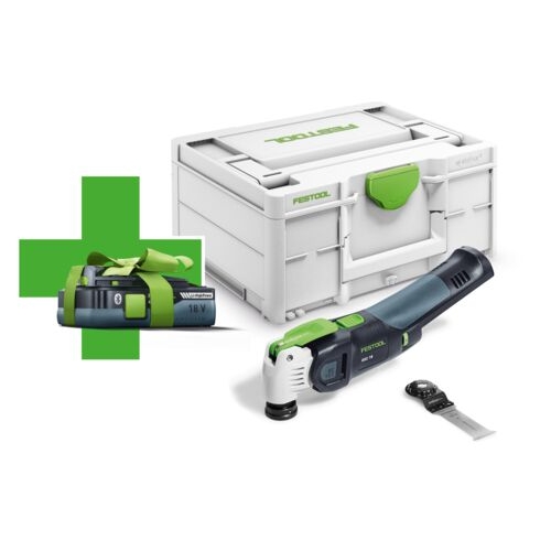Festool baterijska oscilatorska pila OSC 18 E-Basic-4,0
